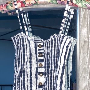 Top Shop Striped Tank